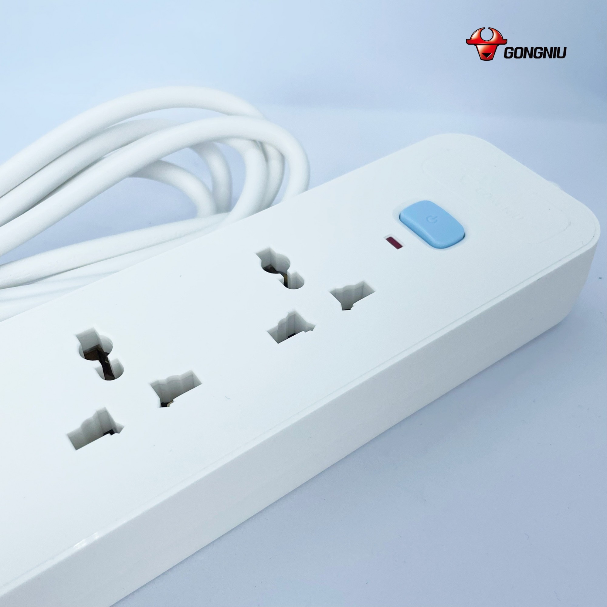 Ổ cắm điện Gongniu 5 ổ đa năng 1 công tắc – Chính hãng