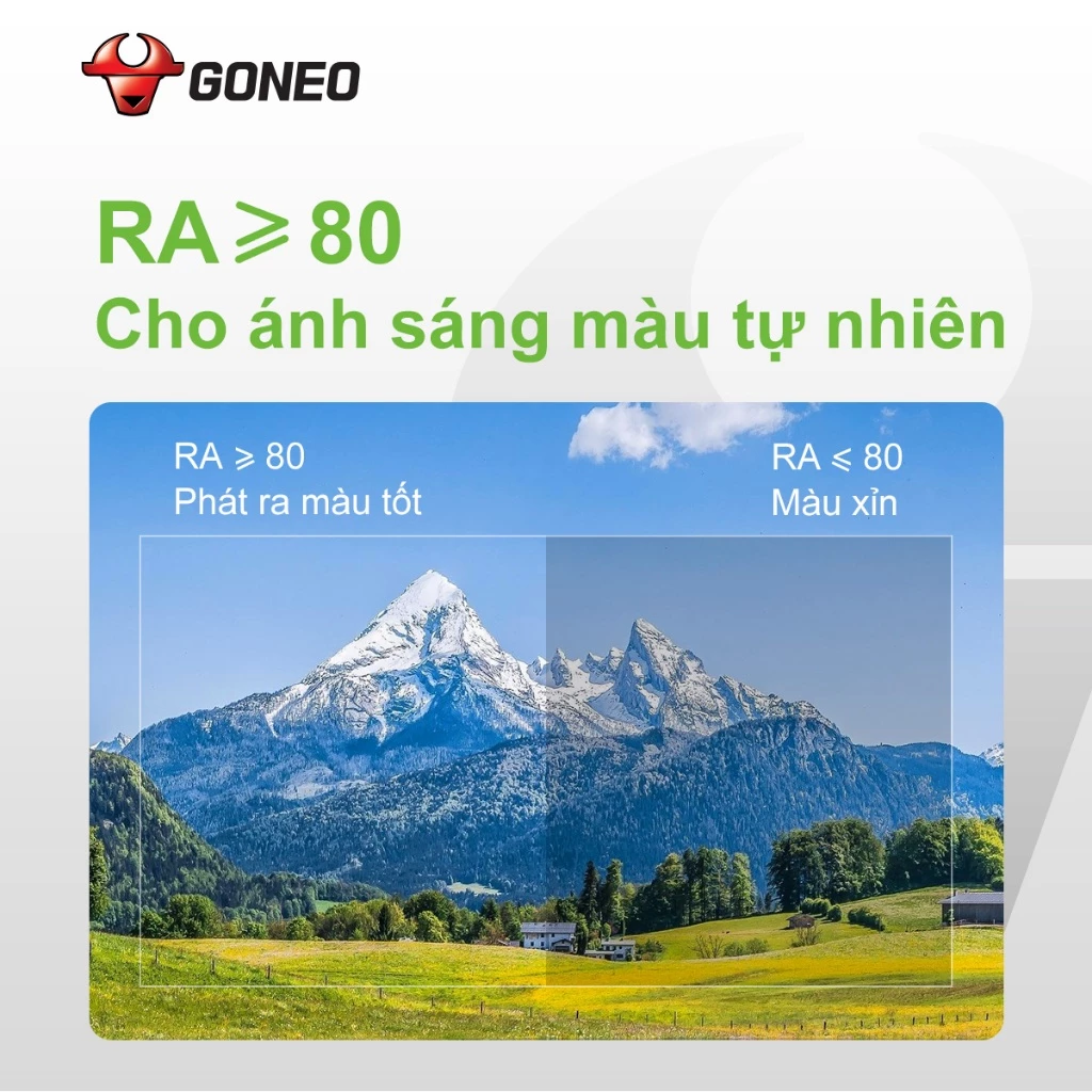 Bóng đèn LED Bulb Goneo 6W E27 – MQ-E006A- BS 6500K – Hiệu Suất Cao