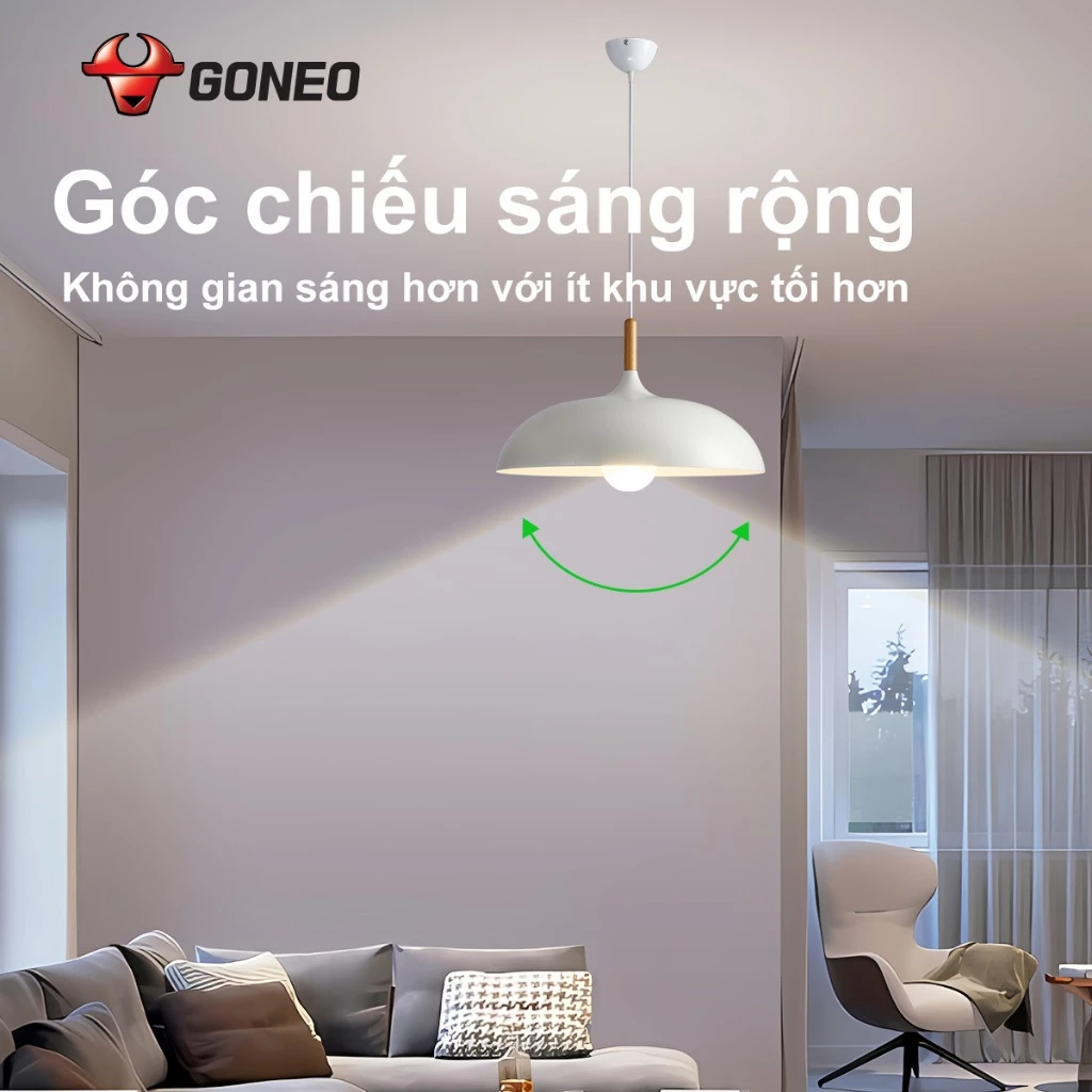 Bóng đèn LED Bulb Goneo 6W E27 – MQ-E006A- BS 6500K – Hiệu Suất Cao