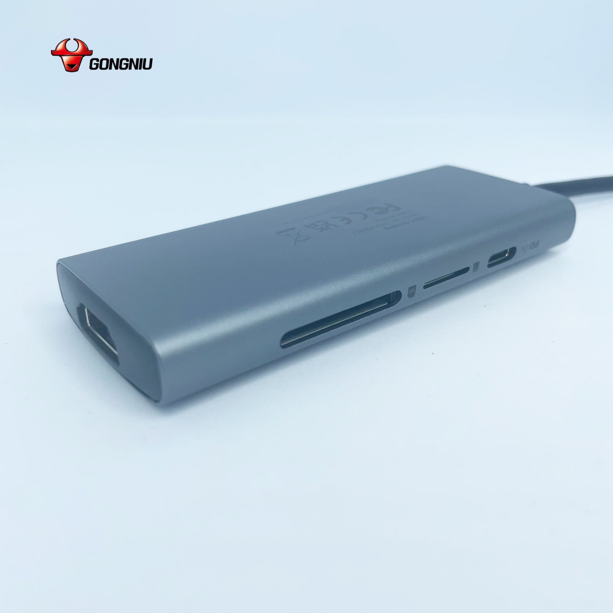 Cáp Chuyển Đổi GONEO USB-C 7 in 1 Hub with 4K HDMI Enternet – Cho Macbook, Surface Pro