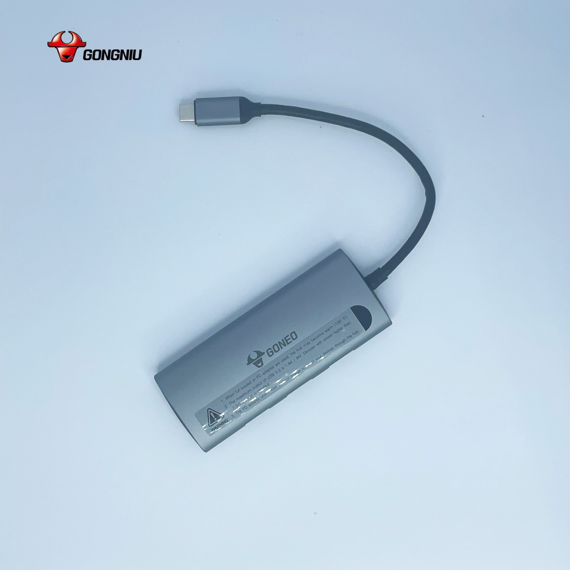 Cáp Chuyển Đổi GONEO USB-C 7 in 1 Hub with 4K HDMI Enternet – Cho Macbook, Surface Pro