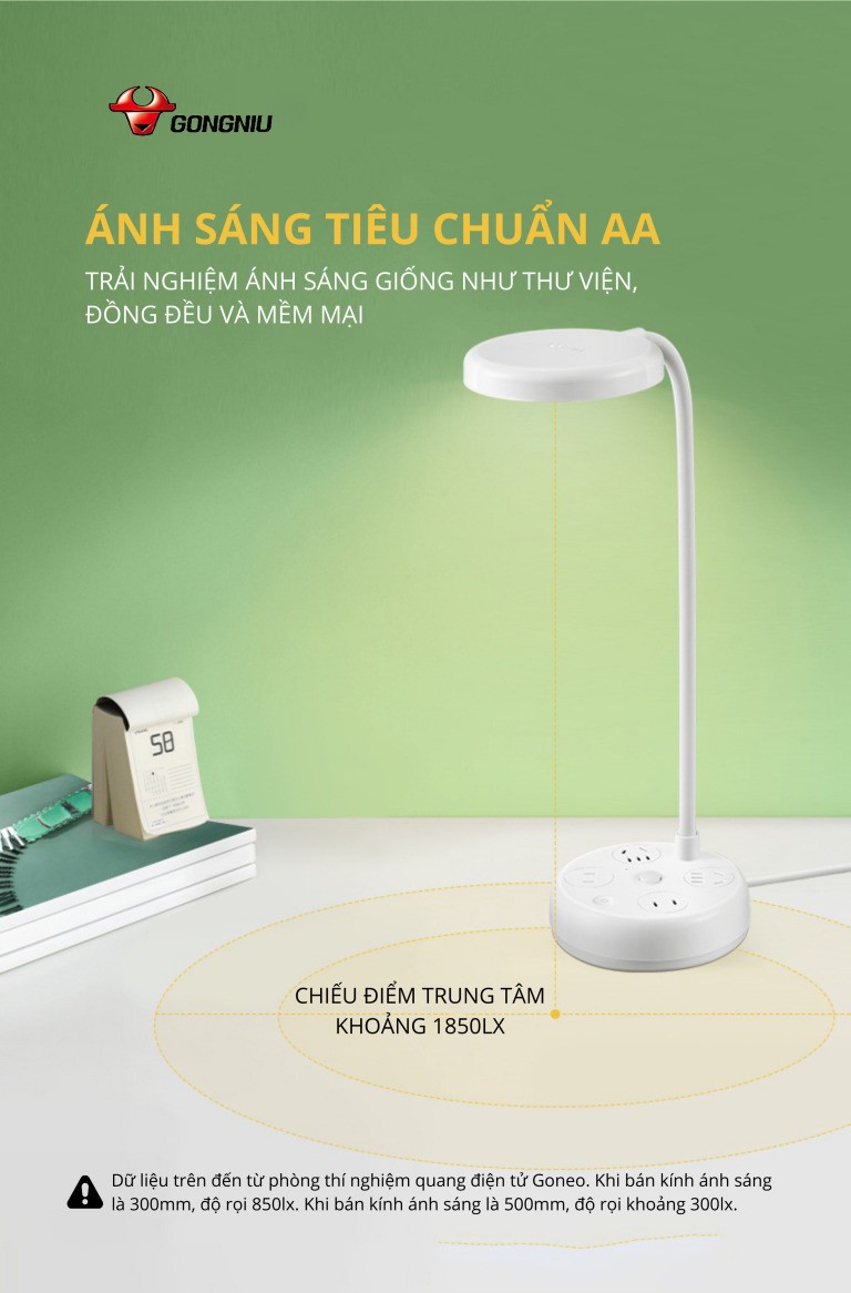 Ổ CẮM ĐÈN BÀN 2 TRONG MỘT TIỆN LỢI VÀ AN TOÀN 3