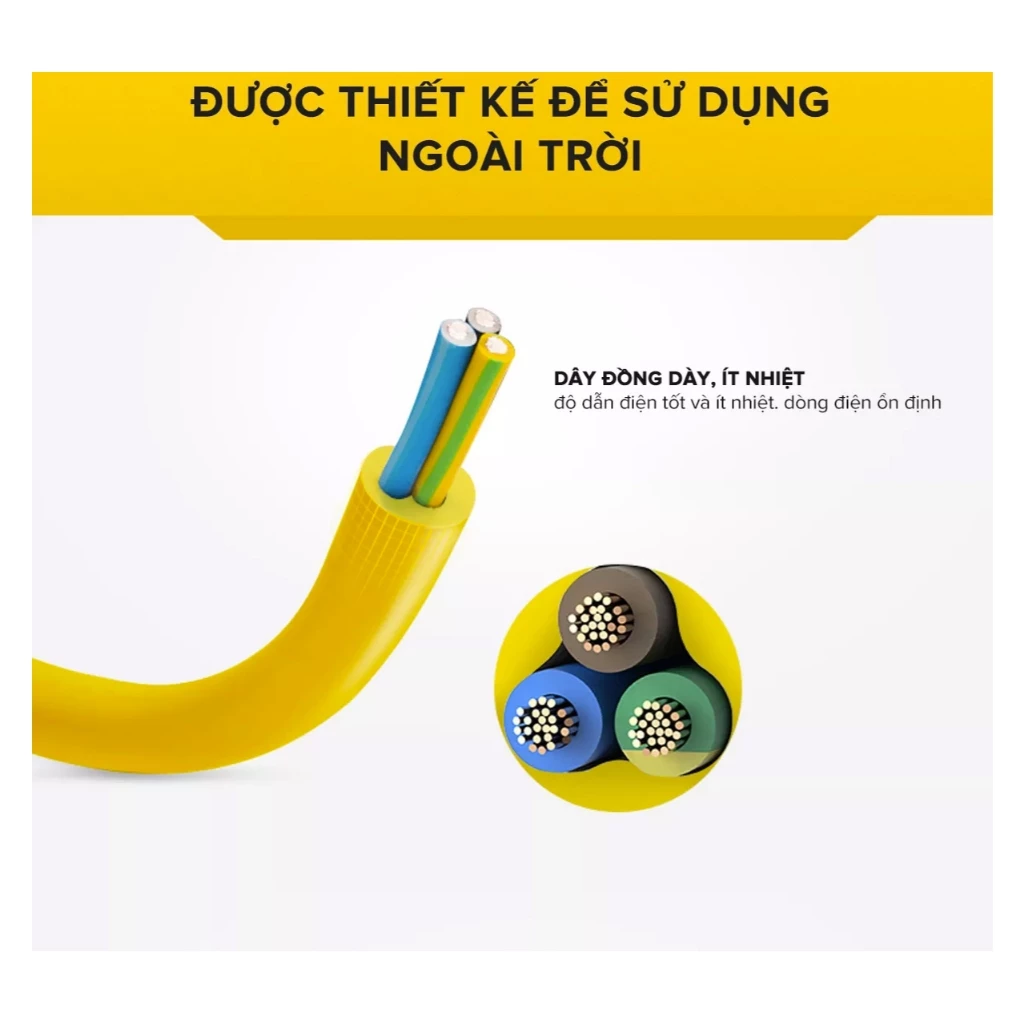 Ổ Cắm Điện Chống Va Đập GONEO C4D – Siêu Bền, Siêu An Toàn, Chuẩn Công Trình