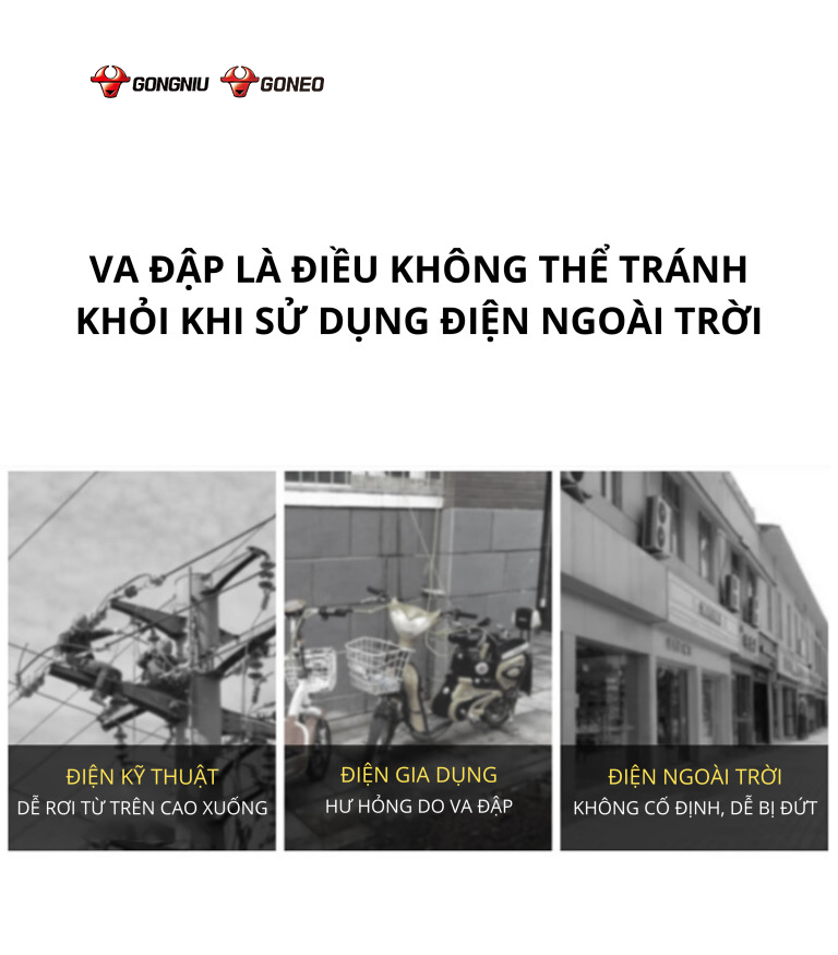 Ổ CẮM KHÔNG DÂY CHỐNG VA ĐẬP NHỎ GỌN CHO CÔNG TRÌNH 2