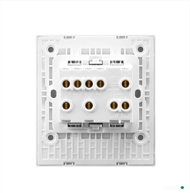 Công tắc đôi điều khiển ba cực G27K312 Goneo